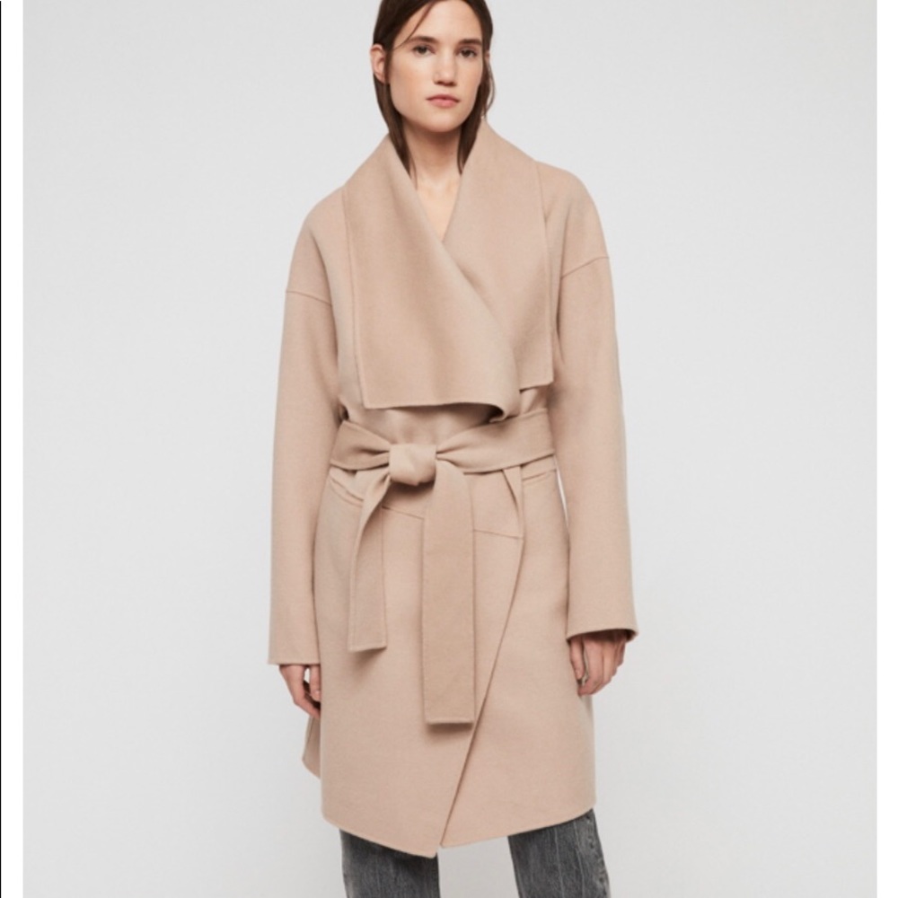 Adalee wool blend coat 🧥